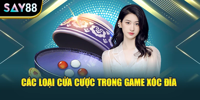 Các loại cửa cược trong game xóc đĩa