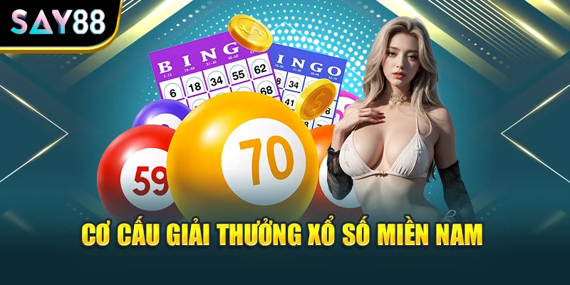 Cơ cấu giải thưởng xổ số miền Nam